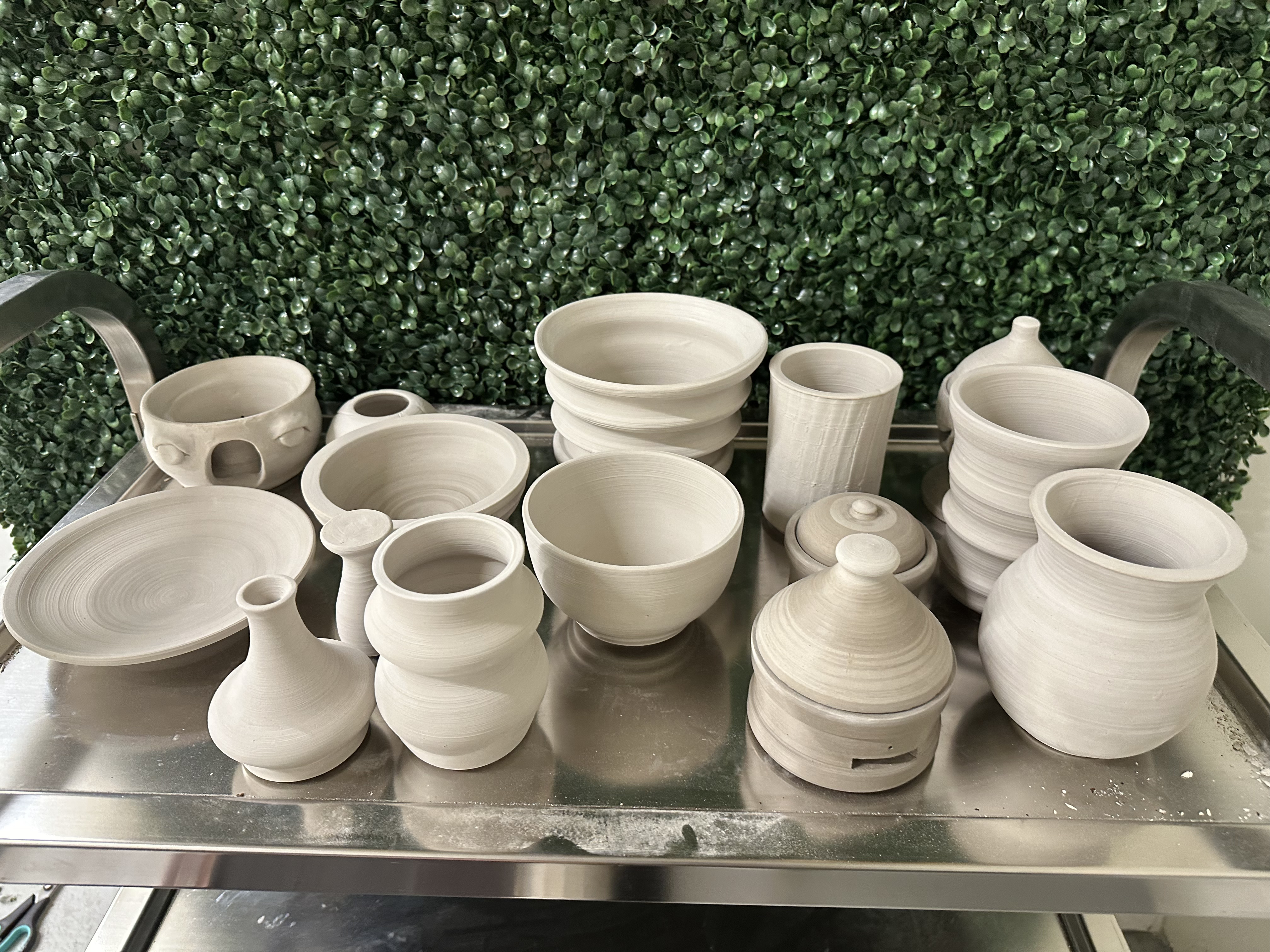 Example pottery pieces